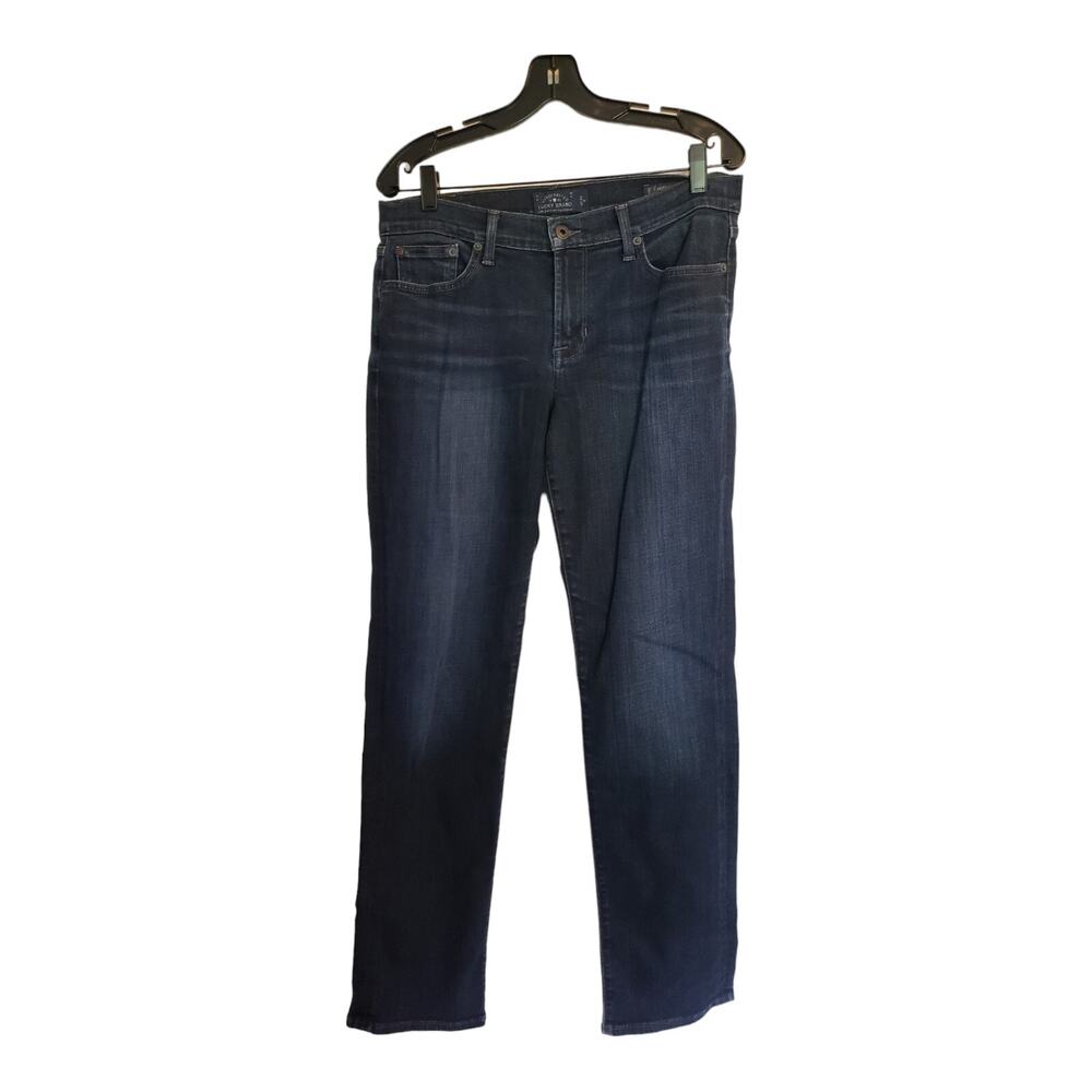 Lucky Brand Women's Sweet Straight Jeans Size 10/30R, Inseam 32 Inches Candiani